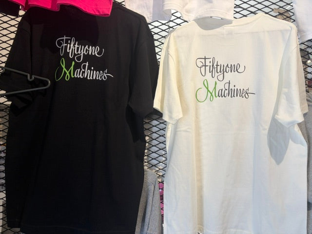 ２０２６　FiftyoneMachines半袖Tシャツ　2色